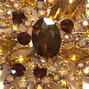 NWOT Crystal Necklace or Brooch